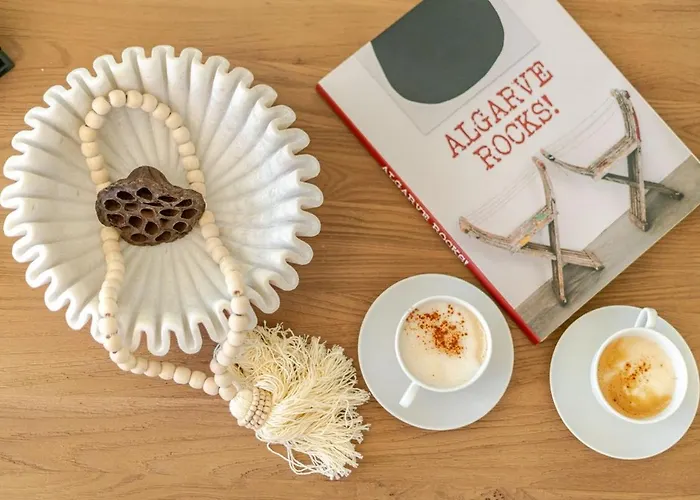 Modern Sea View Villa, Heated Pool,rooftop Jacuzzi Outdoor Kitchen 12min Faro Airport * 圣巴巴拉德尼克斯